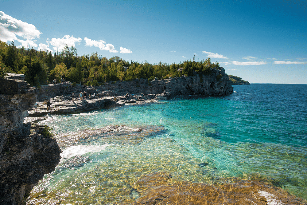 Top 5 Family-Friendly Hiking Trails in Canada 5 Bruce Peninsula National Park in Ontario, Canada.